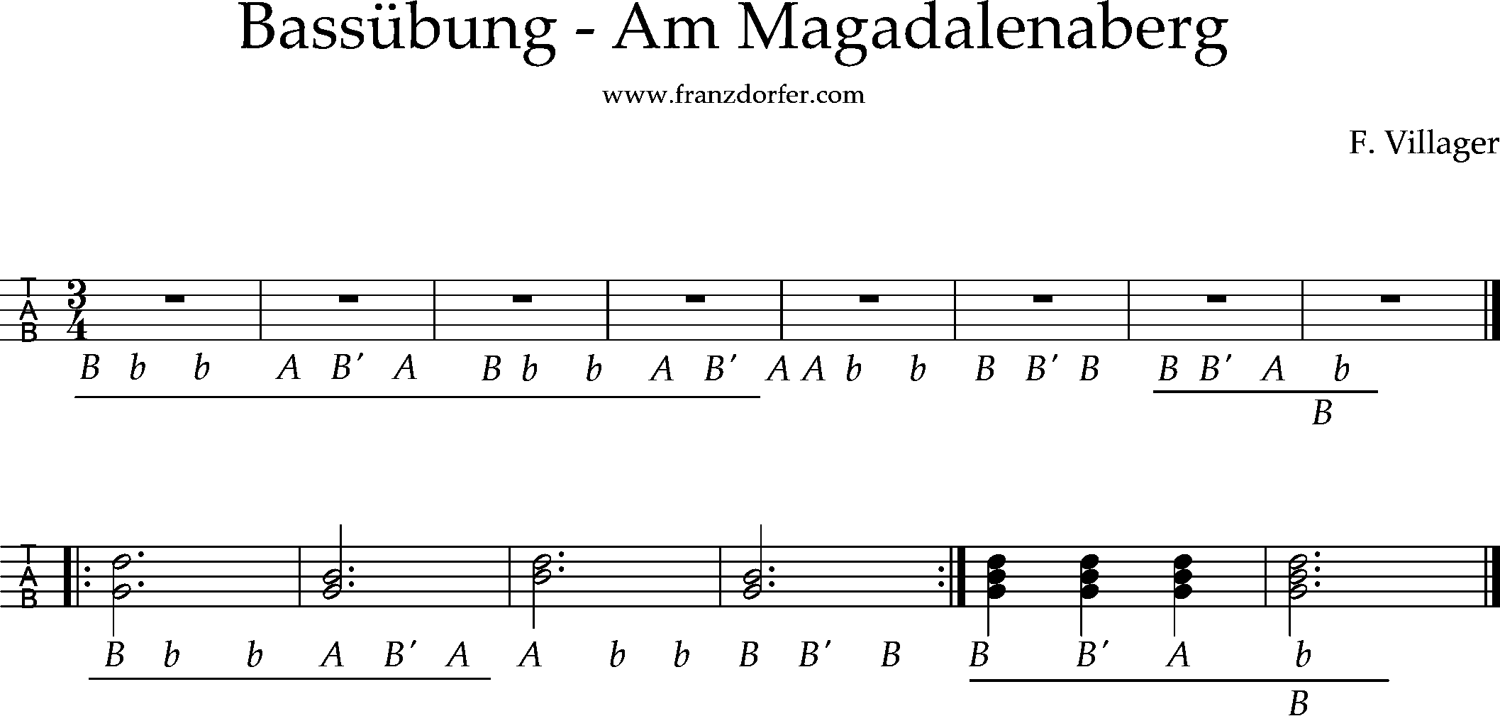 ziachnoten, Quetschn, Griffschrift- Bassübung-Übergangsbass sterische lernen- Walzer -Bassübung Übergangsbass- griffschrift